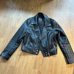 BLANKNYC black faux leather jacket